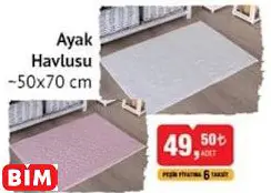 AYAK HAVLUSU ~50X70 CM AYAK HAVLUSU ~50X70 CM